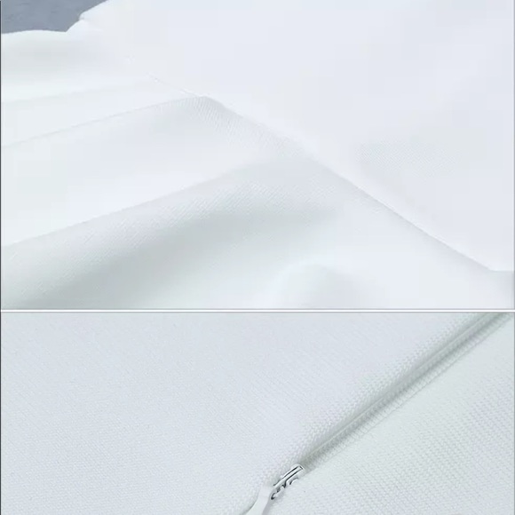 White Bodycon dress. Size M - Picture 5 of 9